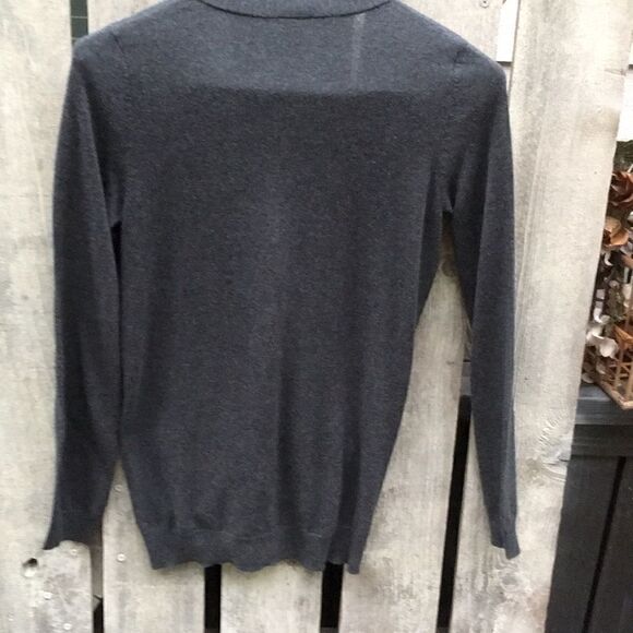 ANN TAYLOR S Wool Blend Button Down Boyfriend Cardigan Sweater - Picture 9 of 10